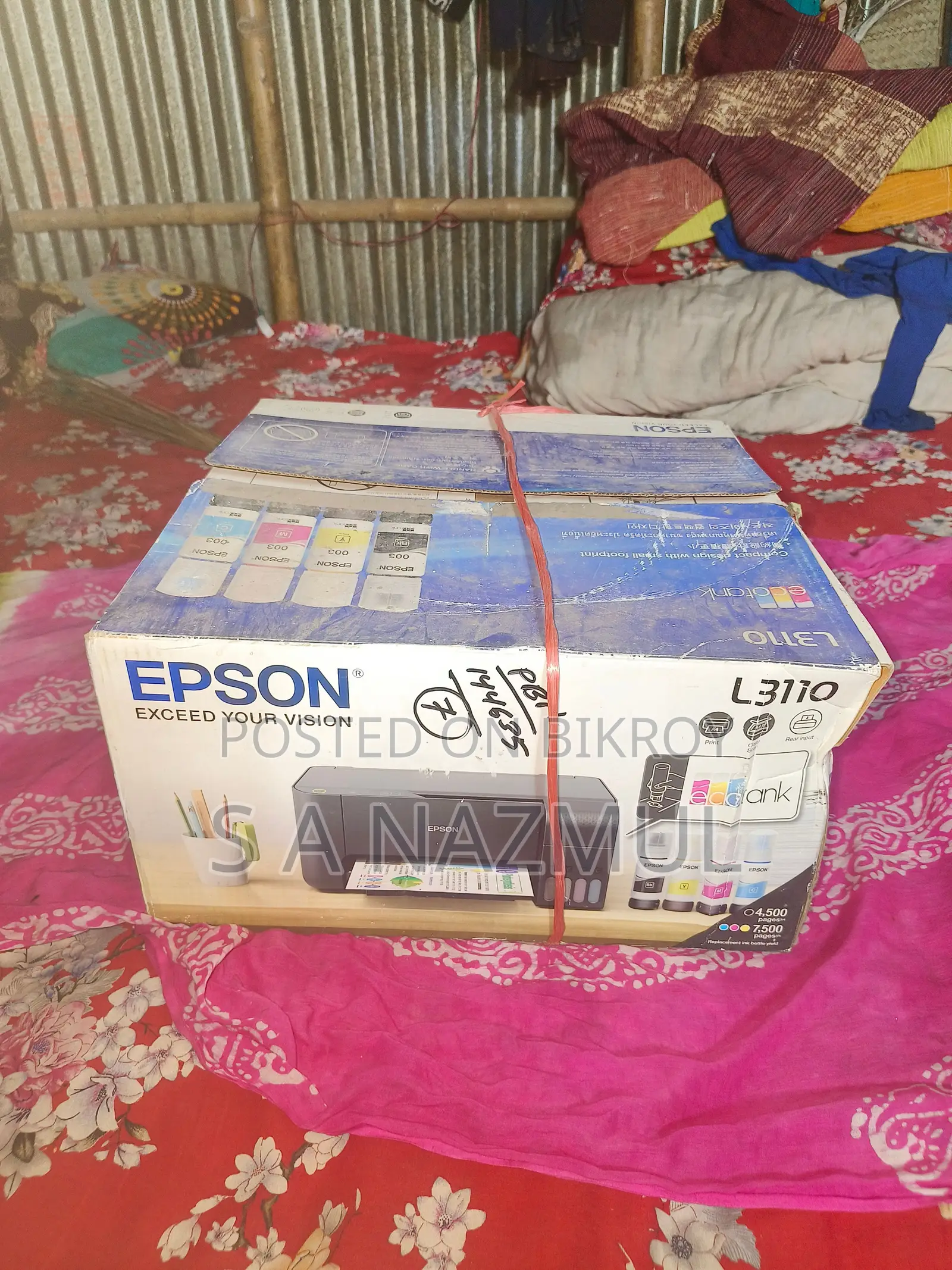 Epson L3310 Multifunction Printer Print, Scan, Copy – Good Condition