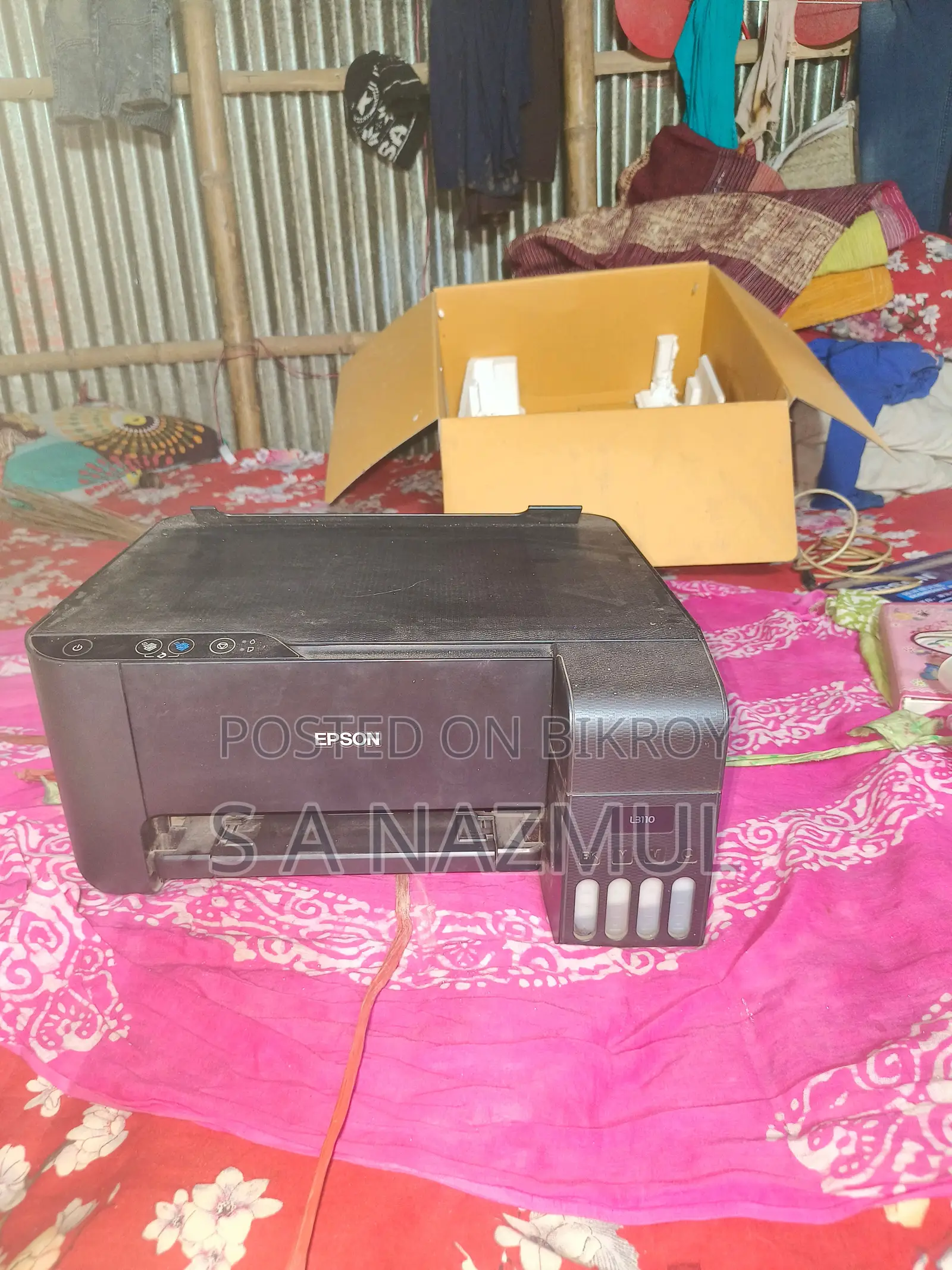Epson L3310 Multifunction Printer Print, Scan, Copy – Good Condition