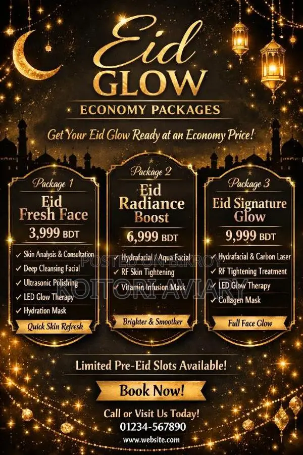 🔥 Pre-Eid Special Offer ⏳ Limited Slots – Book Early!
