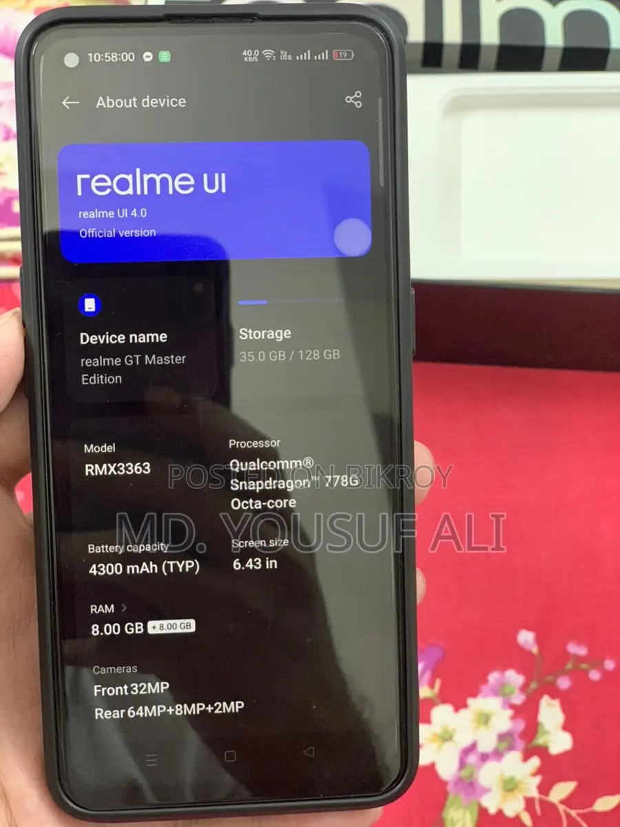 Realme Gt Master Edition (Used)