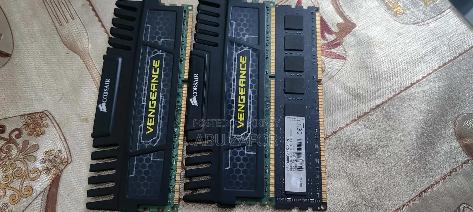 Processor, RAM 20GB, 8GB, 4GB, and Casing