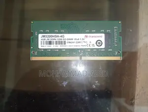 Transcend 4GB DDR4 3200MHz Laptop RAM