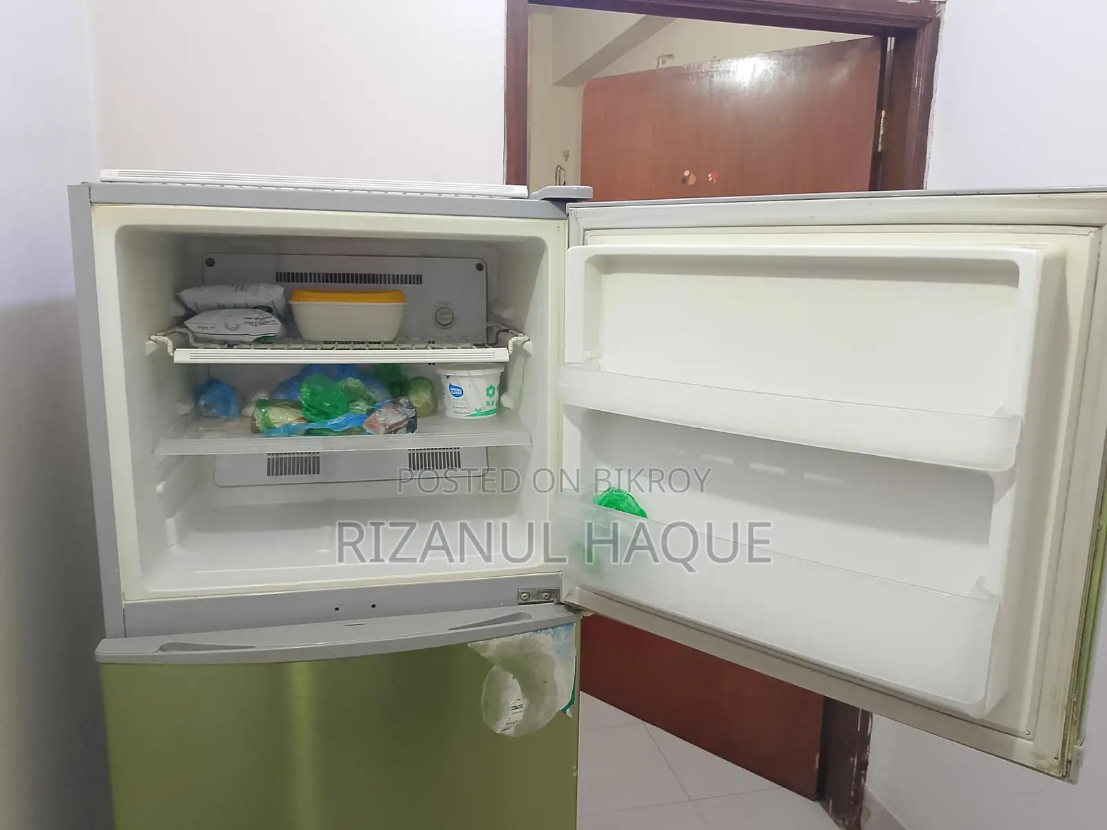 Fridge in fresh condition, almost like new. Selling because I am moving out.