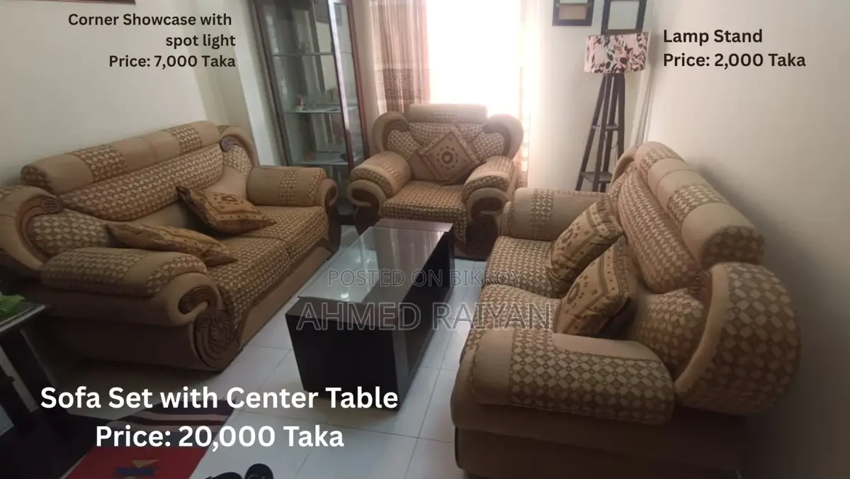 Sofa Set for Sale - Can Buy Individually