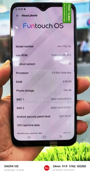 Vivo Y73s 8/256 (Used)