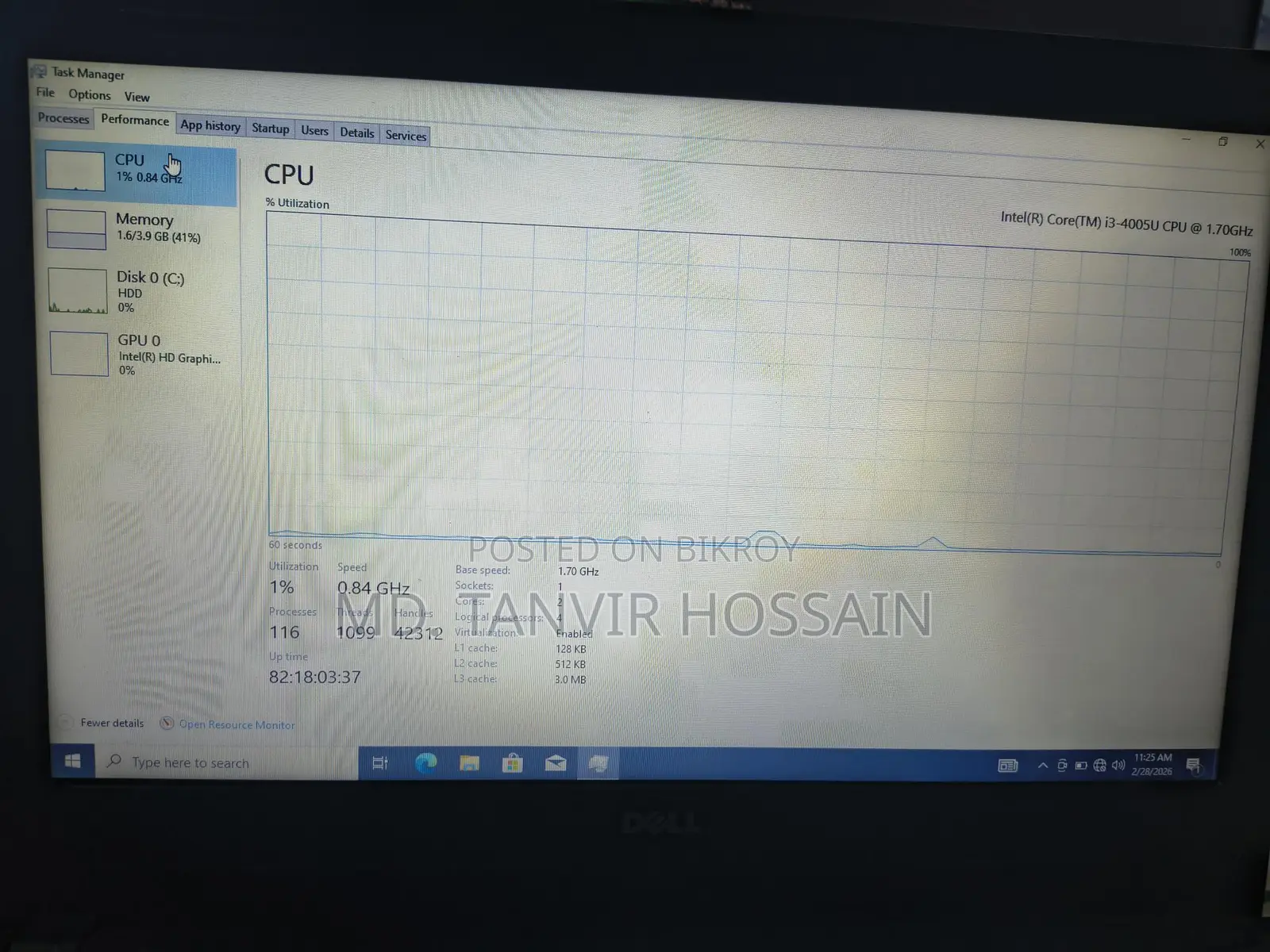 DELL Fresh Laptop