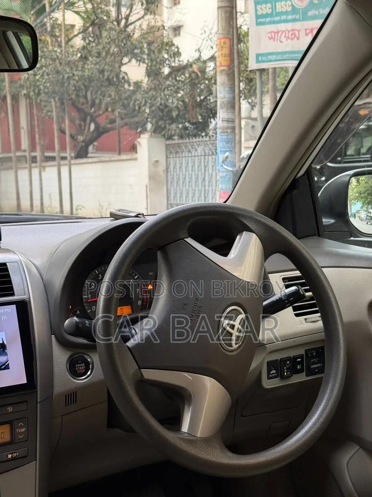 Toyota Axio G GRADE PUSH 2011