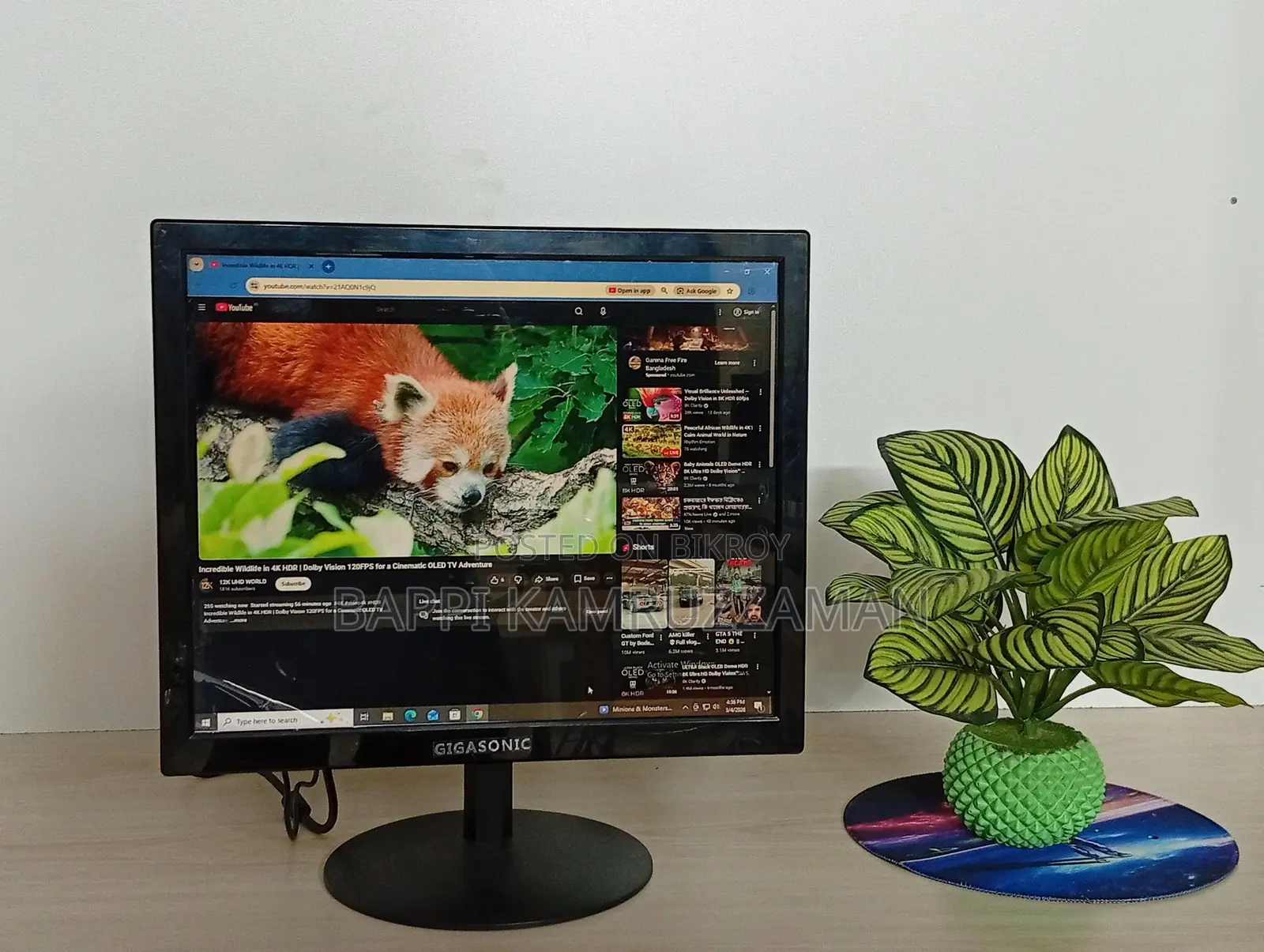 NEW ONE MARK 17" LED MONITOR=1799