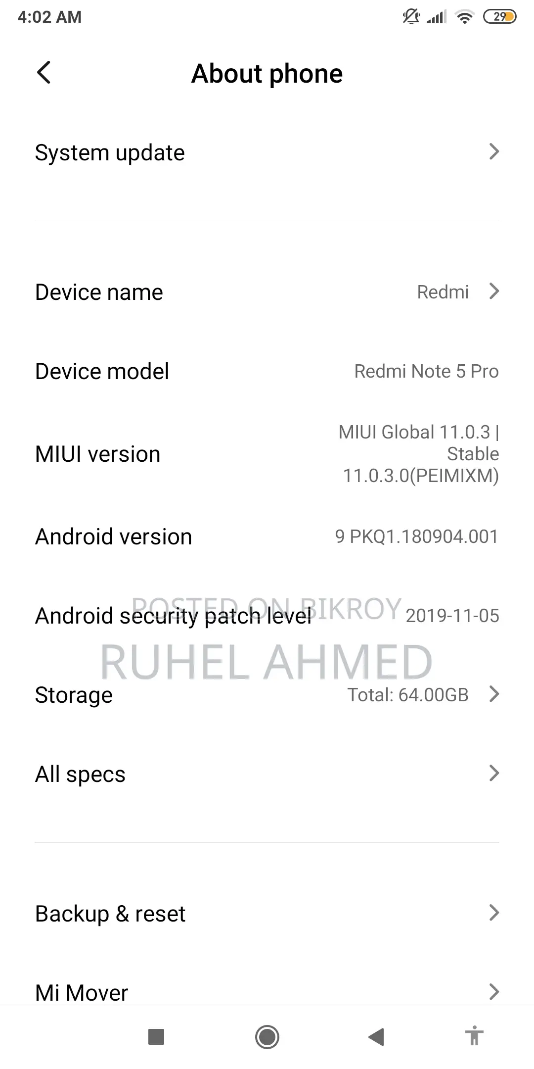 Xiaomi Redmi Note 5 Pro (Used)