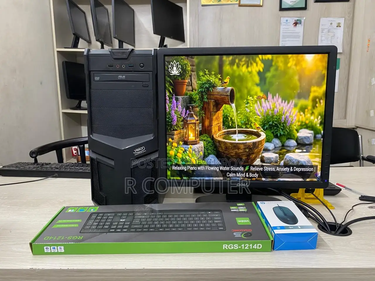 Desktop Computer Intel Core i3 (4th Gen)_Ram 8GB & SSD 120GB_17"Monitor