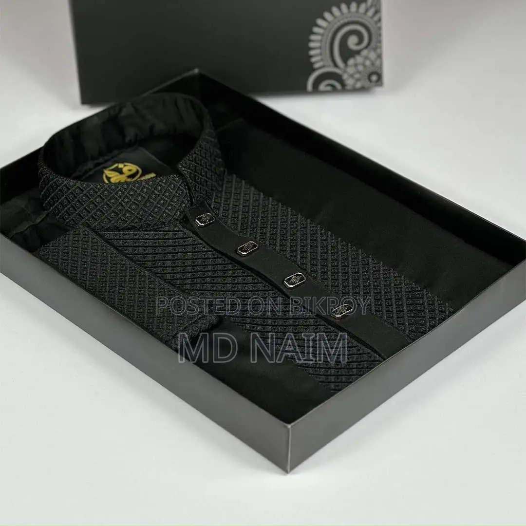 Choose this Panjabi for a unique Eid look.