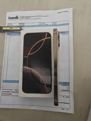 Apple iPhone 16 Pro Max . (ব্যবহৃত)