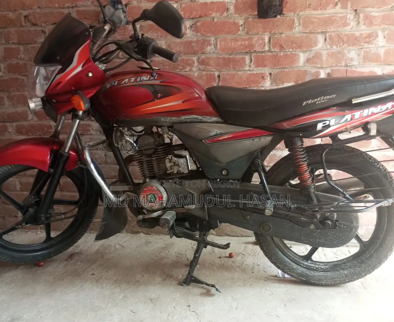 Bajaj Platina 100 . 2014