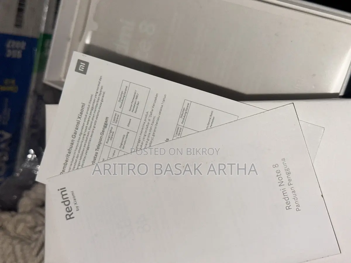 Xiaomi Redmi Note 8 . (Used)