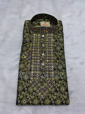 Indian Katan Embroidery Panjabi