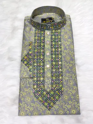 Indian Katan Embroidery Panjabi