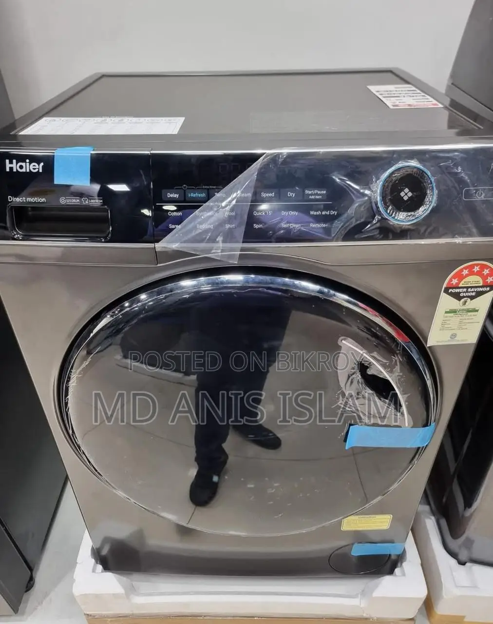 Haier 8Kg inverter Technology fonloading