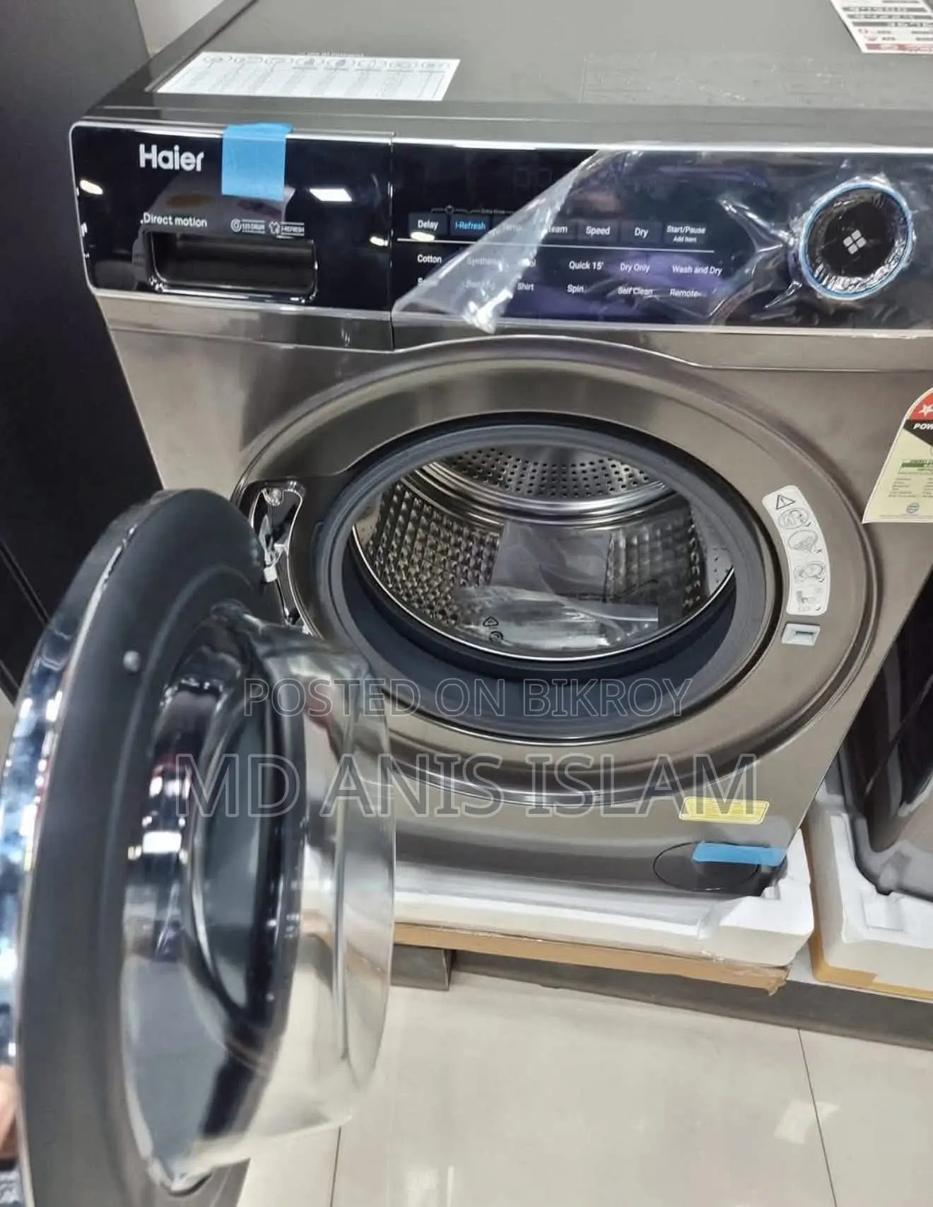 Haier 8Kg inverter Technology fonloading