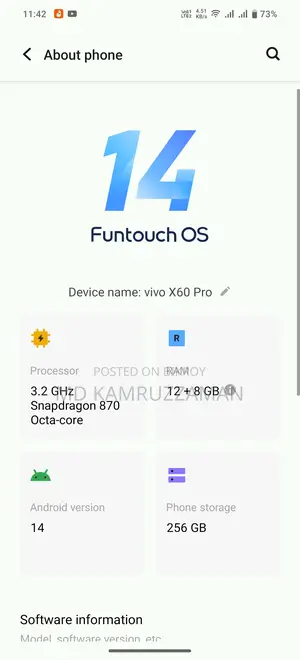 Vivo X60 Pro (Used)