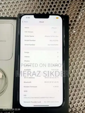 Apple iPhone 13 Pro Max (Used)