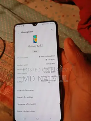 Samsung Galaxy M32 . (Used)