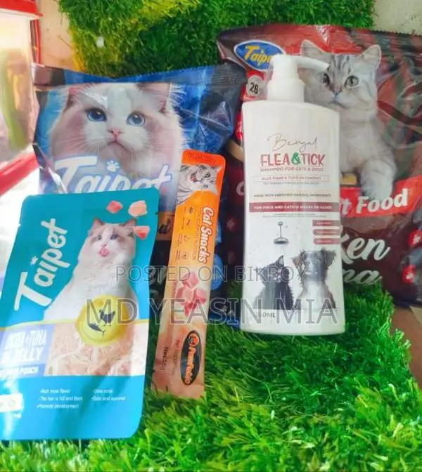 Find cat food and various supplies at our shop