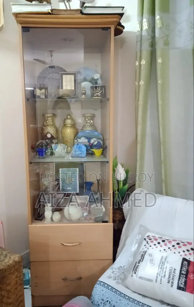 Corner Showcase/bookshelves