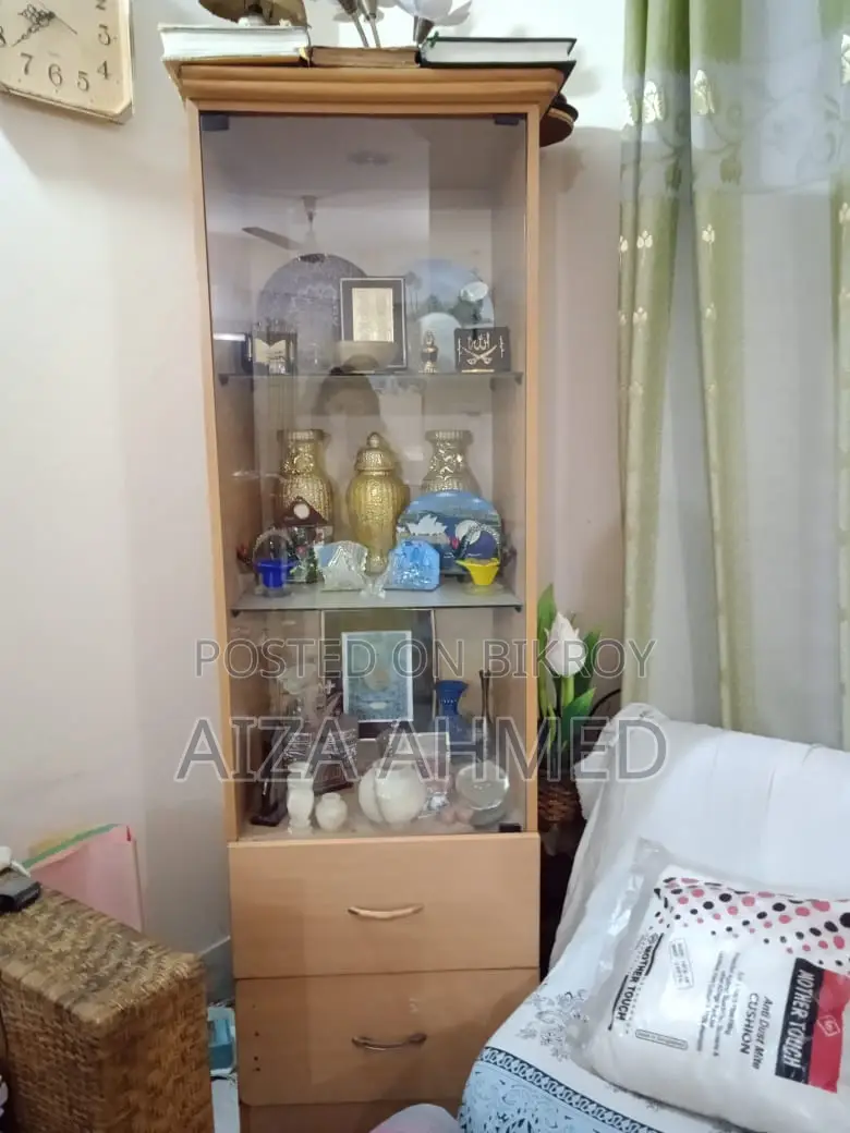 Corner Showcase/bookshelves