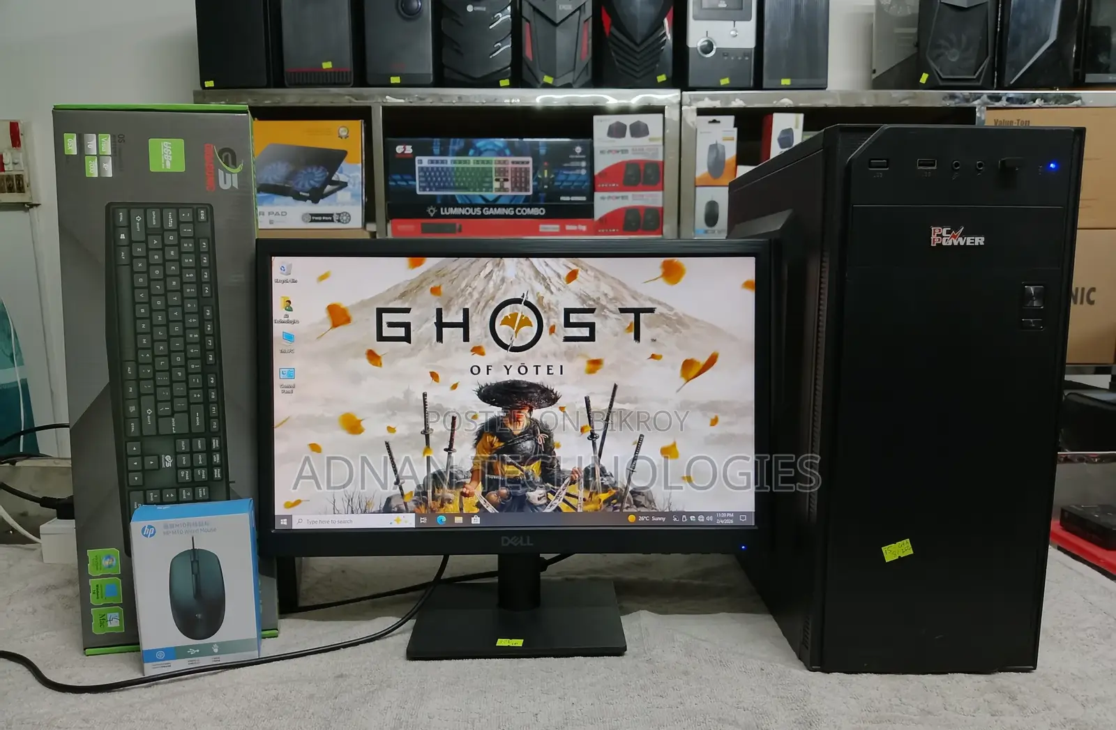 Intel Core i5 (6th Gen) Desktop PC Full Setup | Dell 19″ LED Monitor