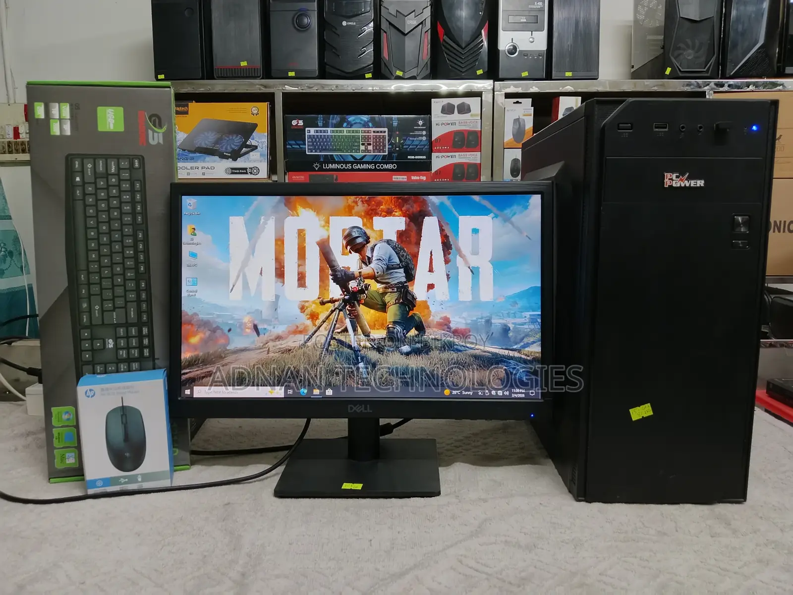 Intel Core i5 (6th Gen) Desktop PC Full Setup | Dell 19″ LED Monitor