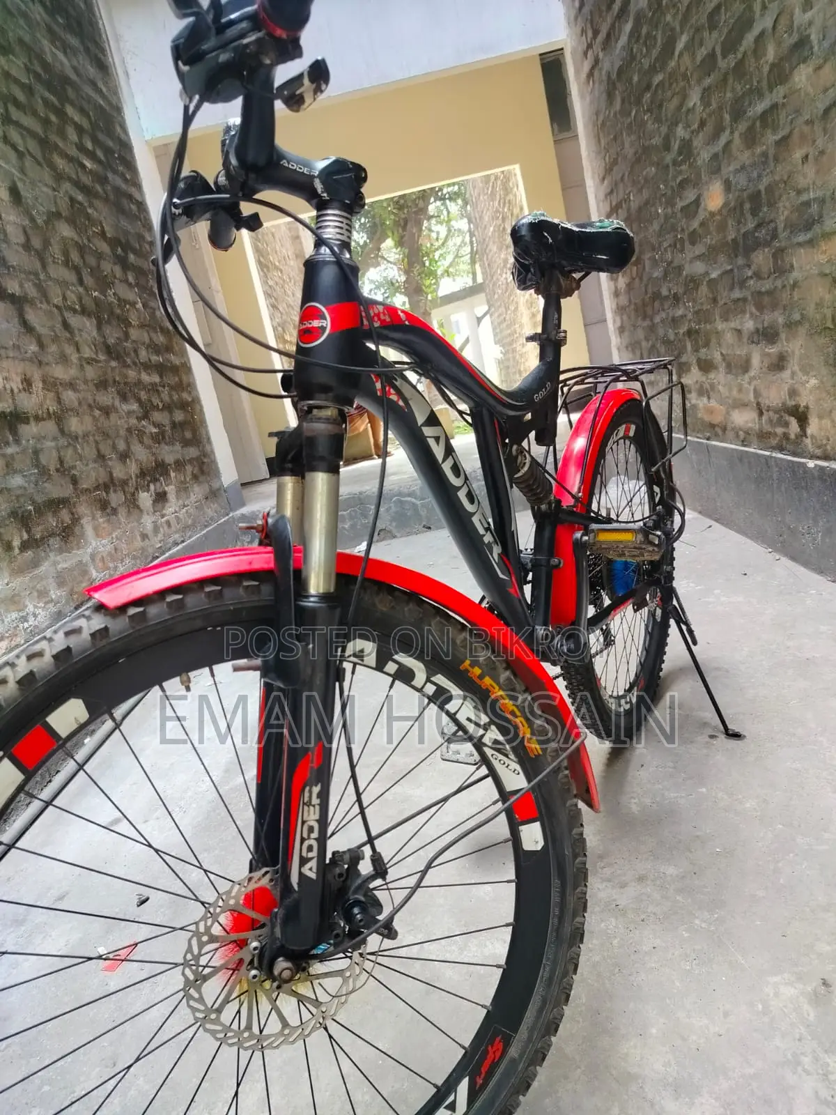 A bicycle for sale.