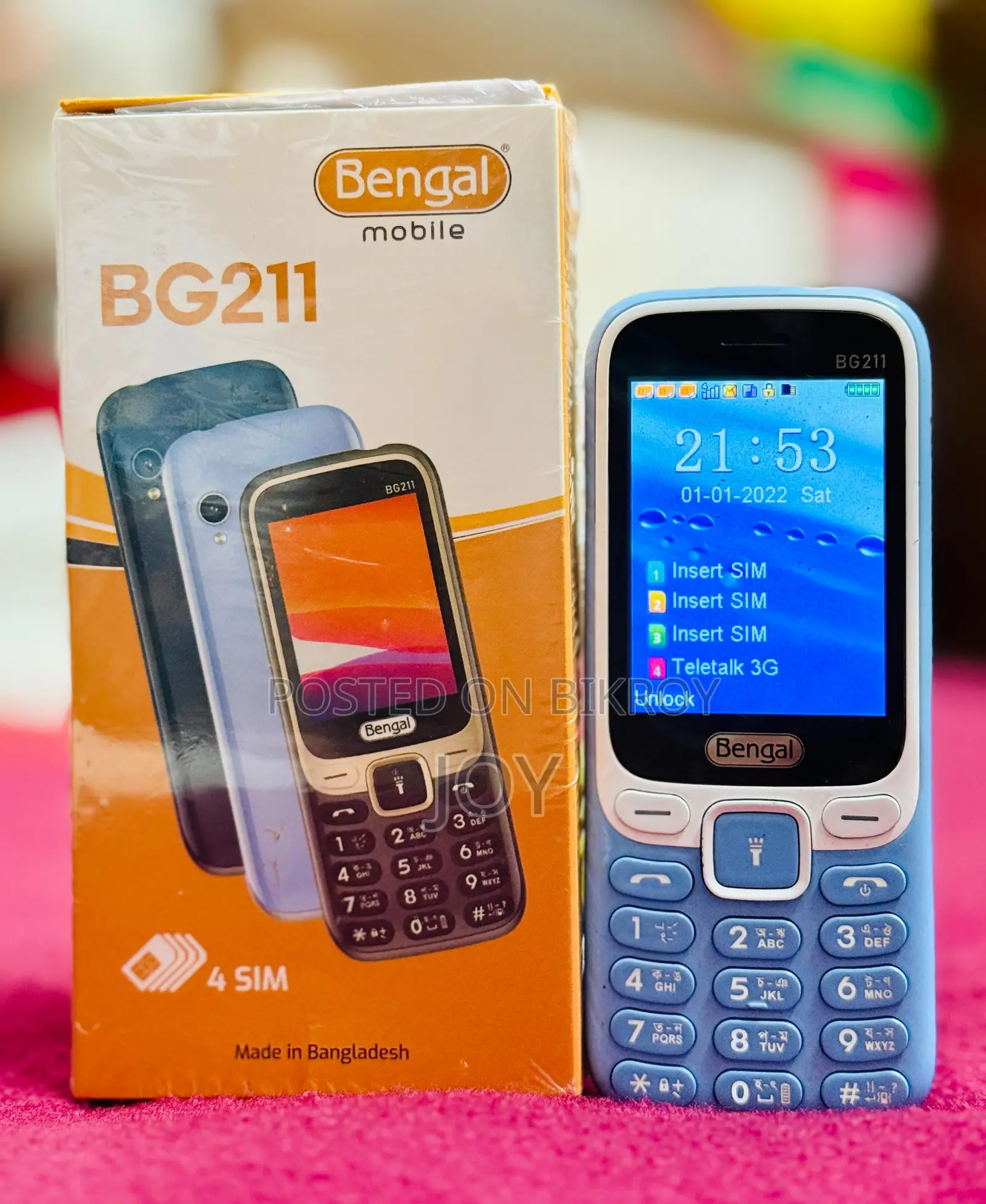 Bengal BG211 (4 SIM) (Brand New)