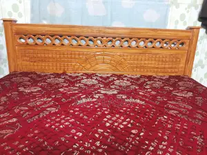 Teak Wood Bed Full Box 6/7
