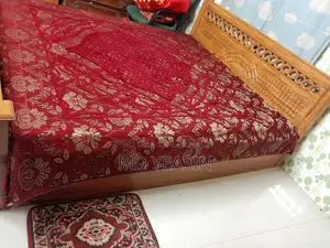 Teak Wood Bed Full Box 6/7