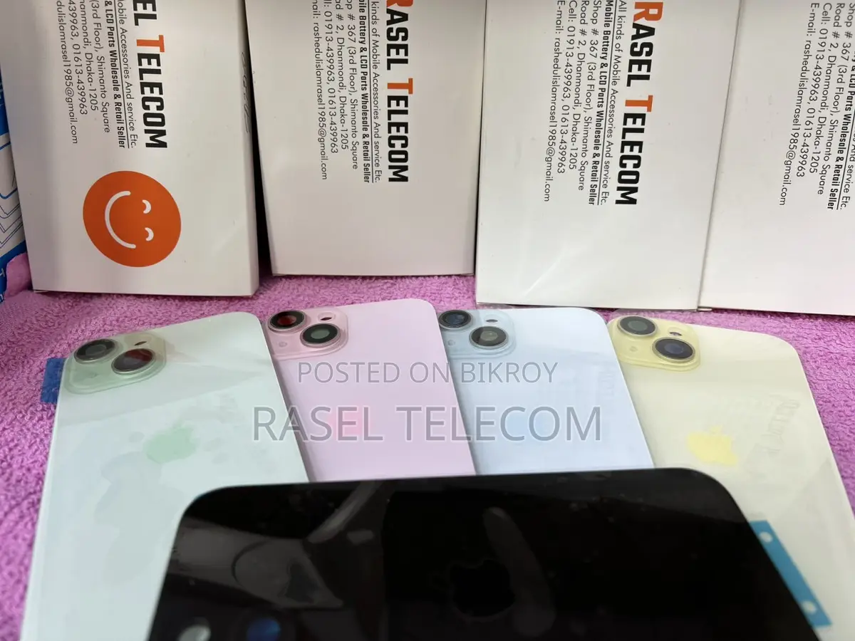 100% Original iPhone 15 Back Glass Available | Eid Offer