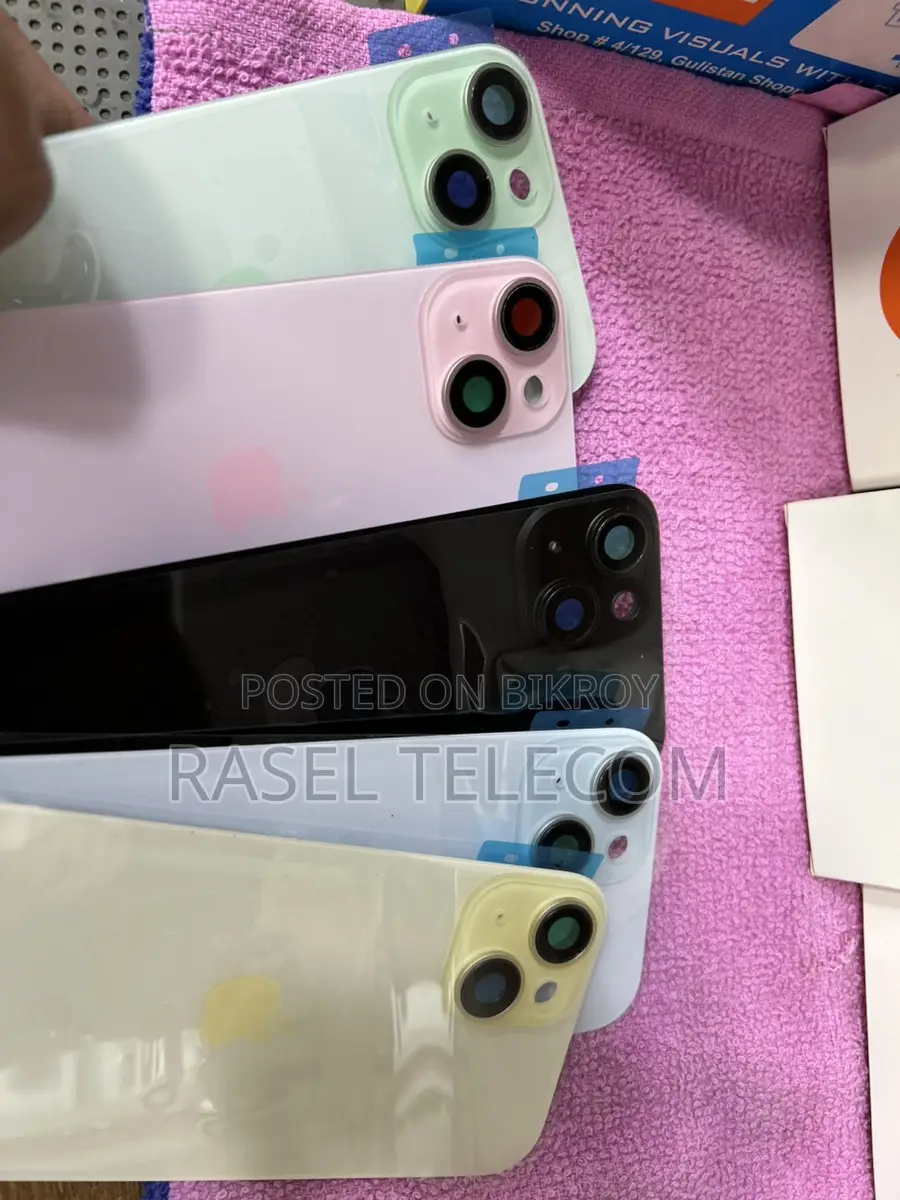 100% Original iPhone 15 Back Glass Available | Eid Offer