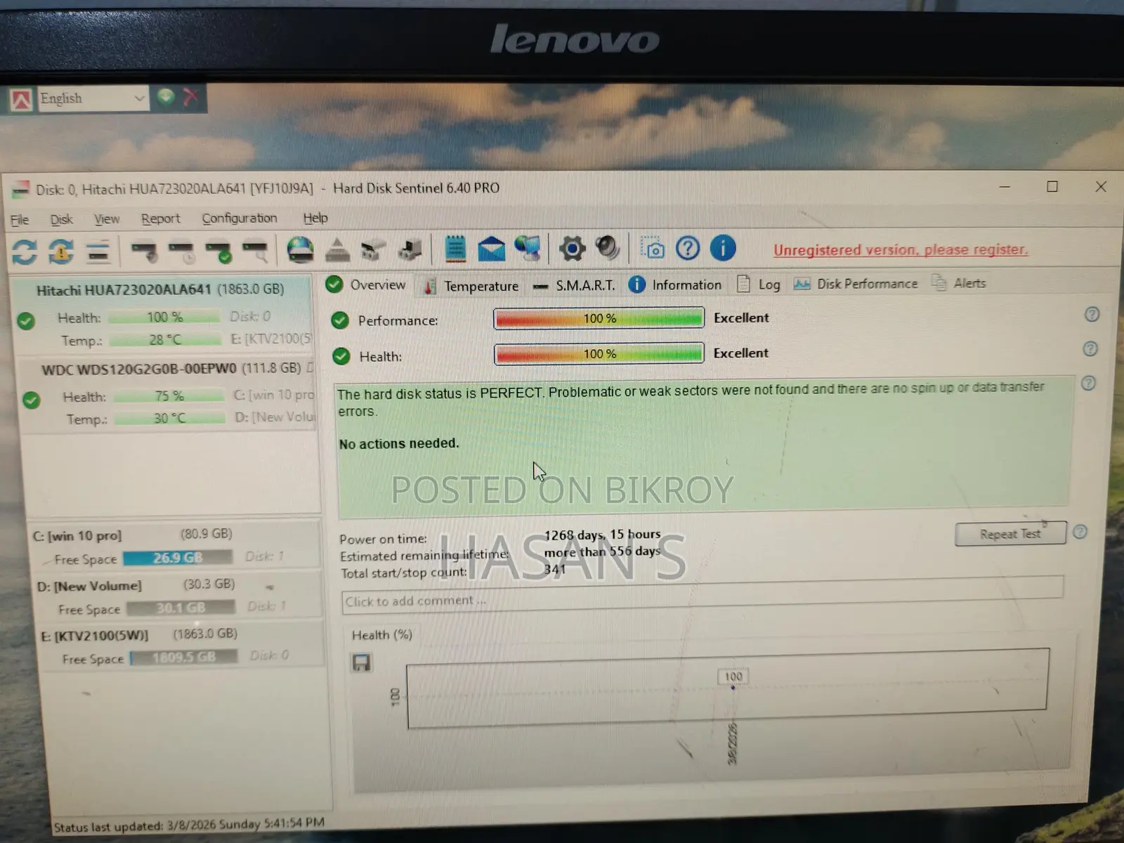 Hitachi 2TB Hard Disk