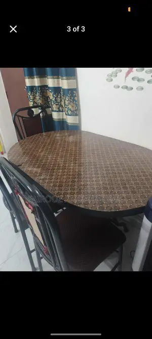 Board Dining Table and Chairs