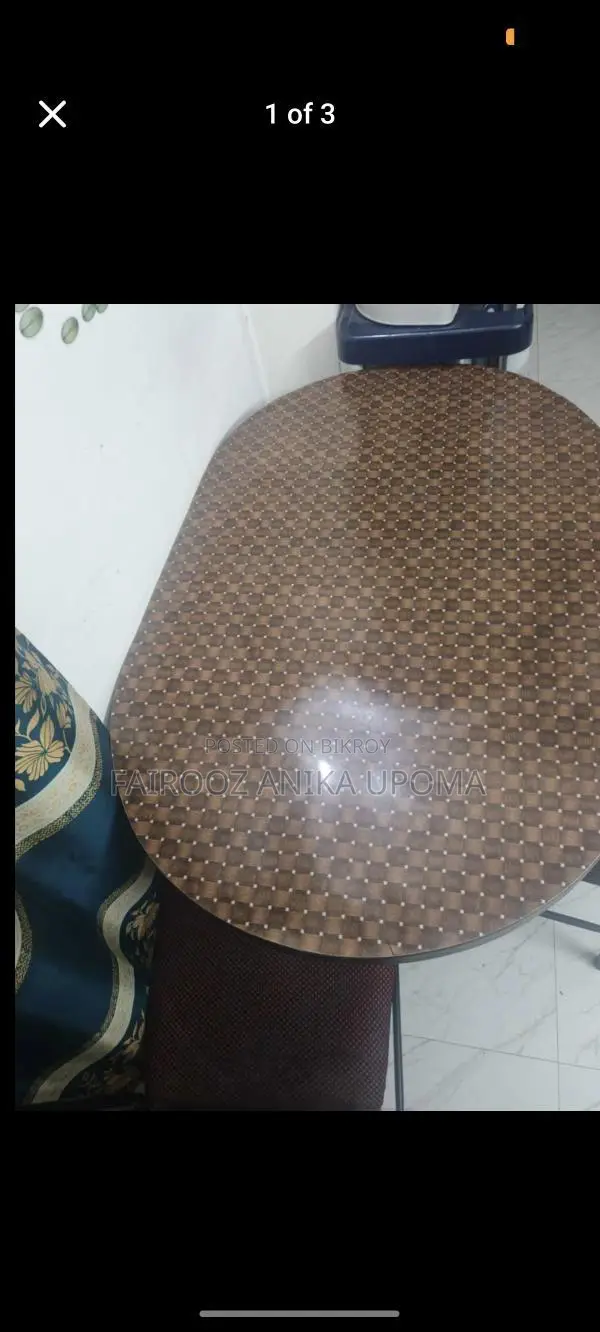 Board Dining Table and Chairs