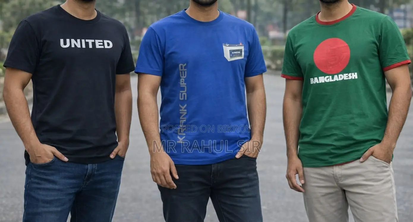 3 piece cotton T-shirt Combo Home Delivery