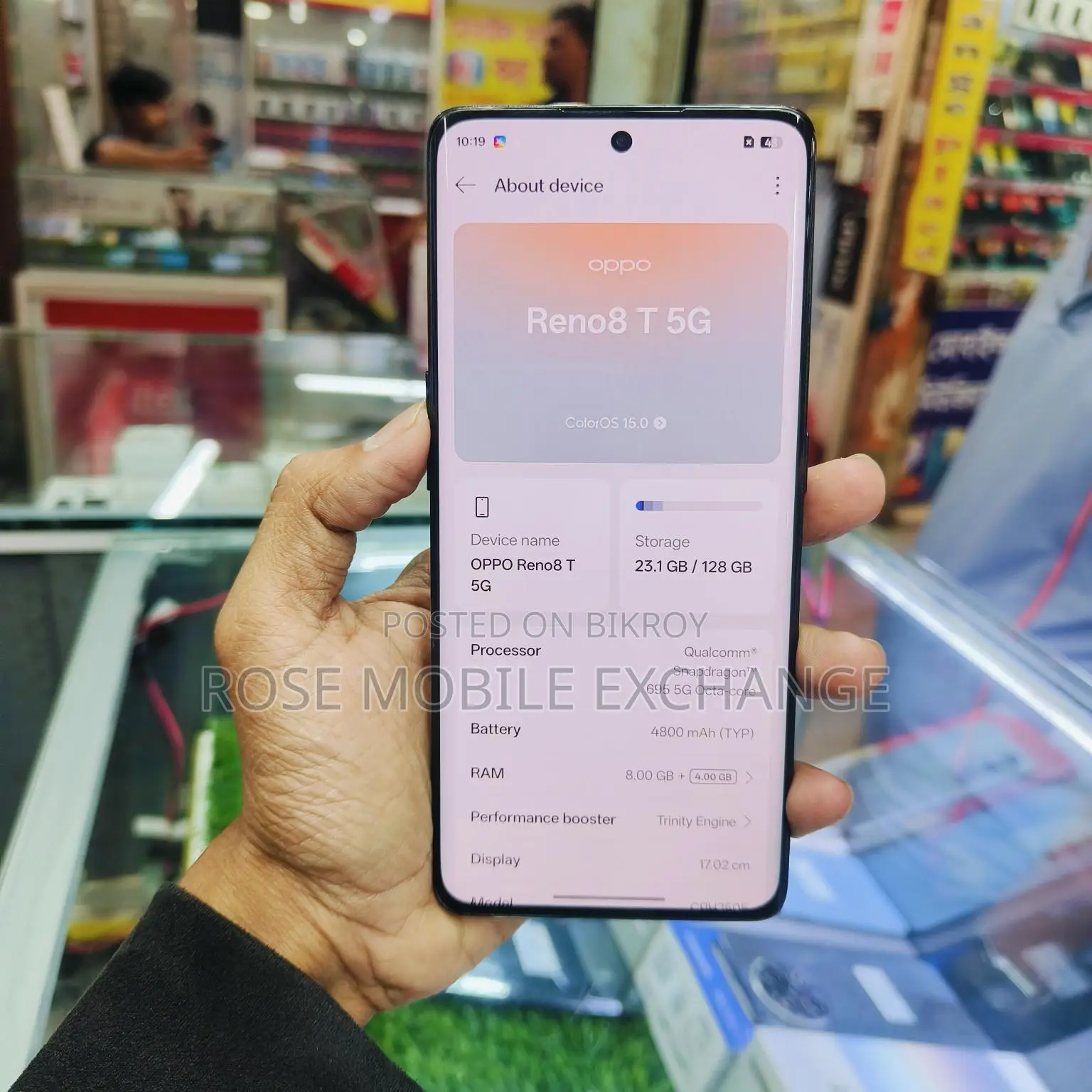 OPPO Reno 8T 5g Curved 8/128 (Used)