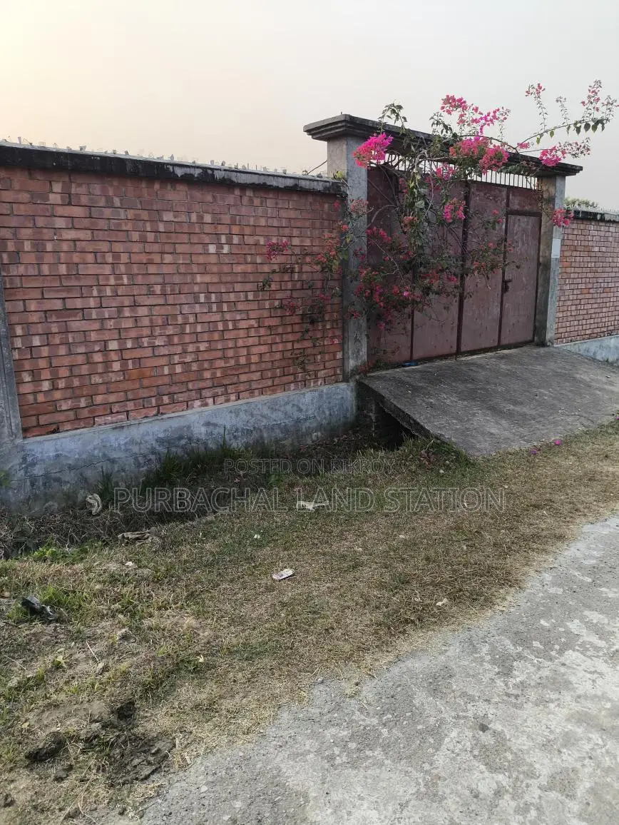 Sector: 17, Lake Drive Road, East-facing 10 Katha plot for sale in Purbachal.