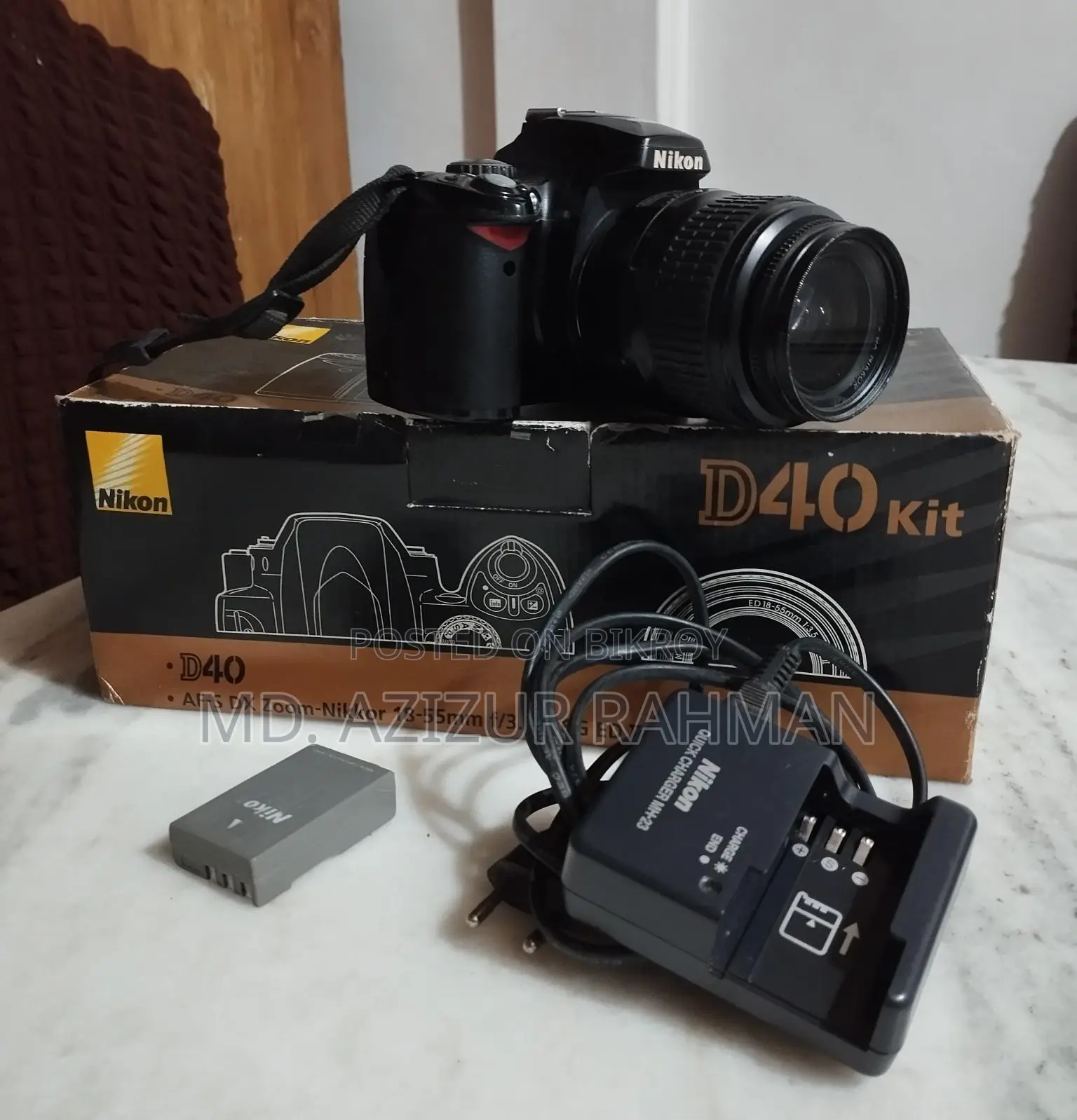 Nikon D 40 DSLR Camera