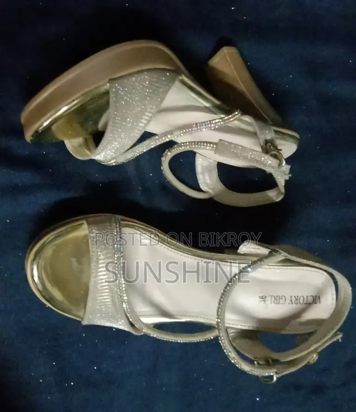 Ladies stone high heel