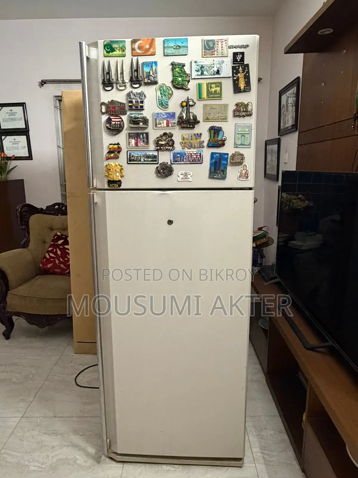 Sharp 431 Litre Fridge
