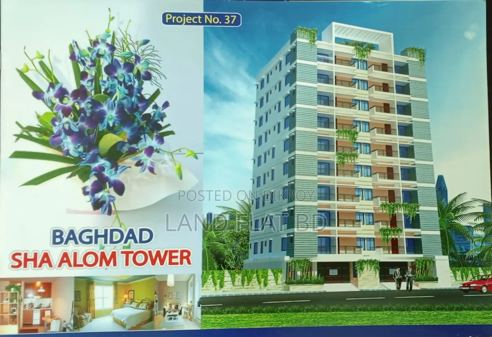 830 Sqft Flat for Sale in a Beautiful Natural Environment