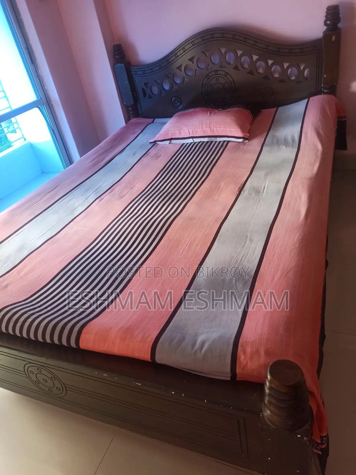 2 Used Wooden Beds (5"/7" size)
