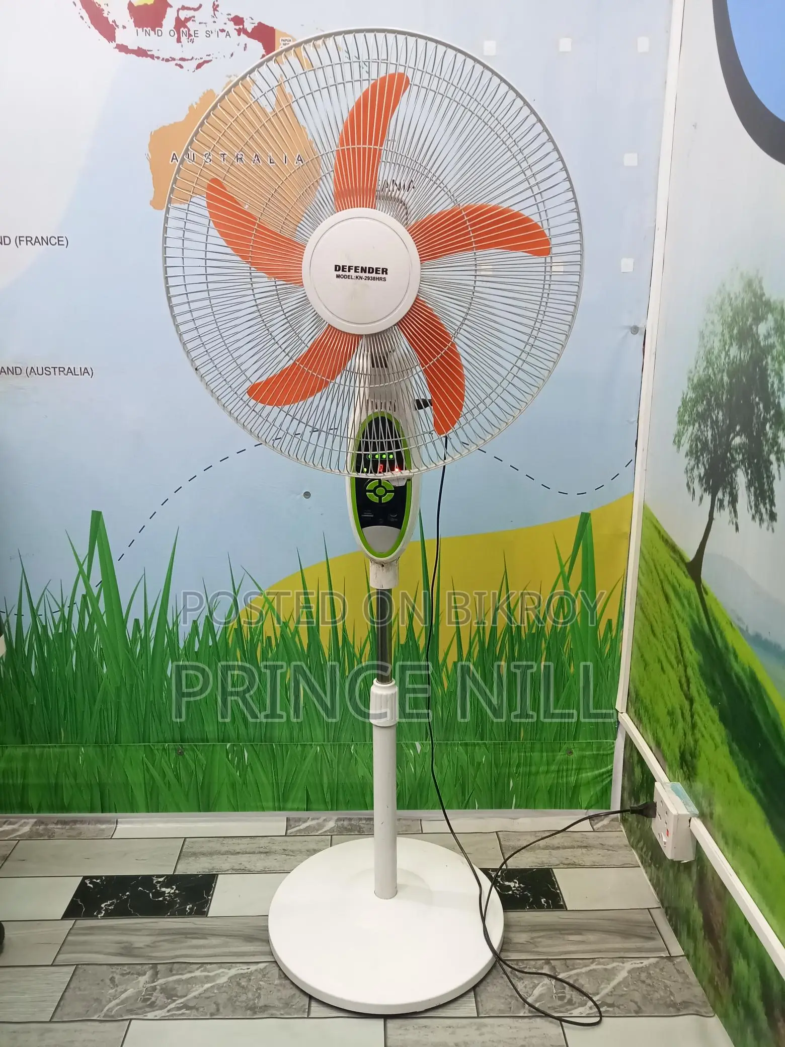 AC/DC Rechargeable Fan at Half Price