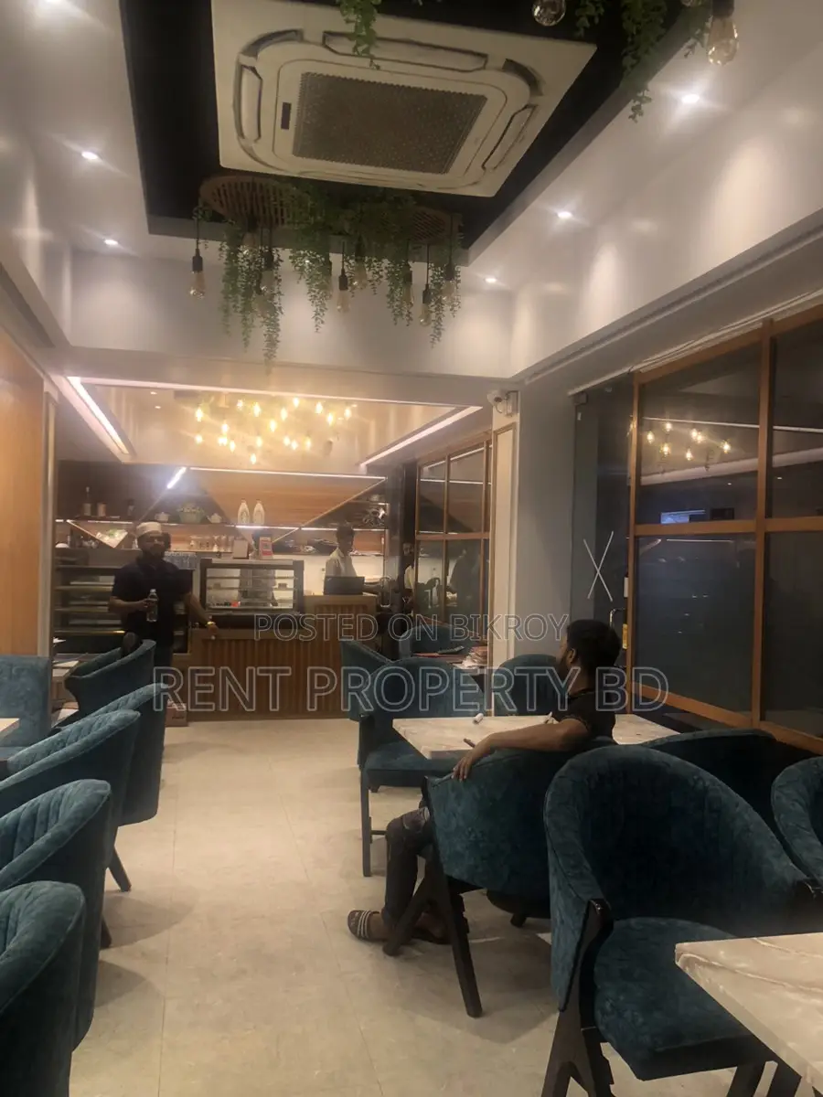 Ground floor Restaurant - Coffee Shop Rent In Gulshan