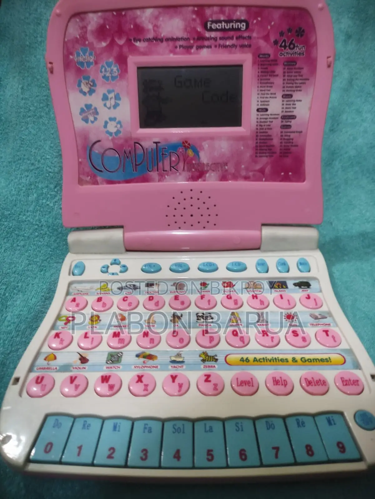 Kids Learning Toy Laptop Computer – 46 Activities & Games